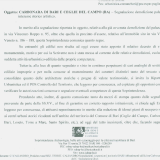 Il 14 gennaio scorso la Soprintendenza ha risposto con una lettera a uno studente barese che chiedeva delucidazioni in merito agli abbattimenti di Ceglie del Campo...